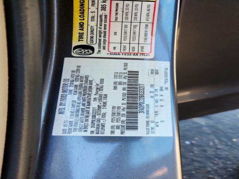 2011 Ford Fusion Hybrid