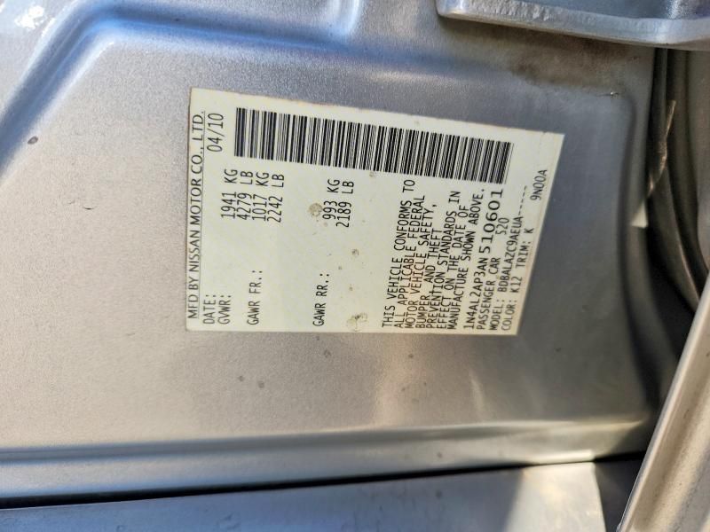 2010 Nissan Altima Base