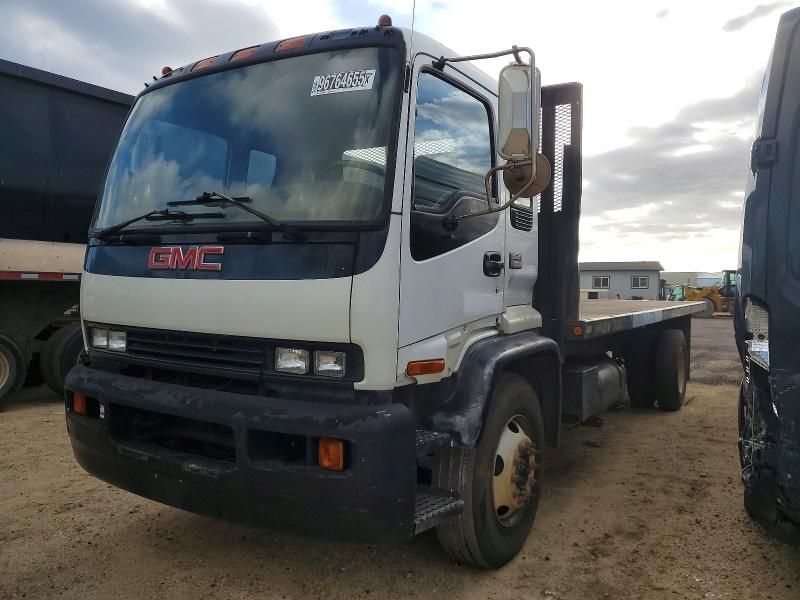 2002 GMC T-6500 Flatbed Truck