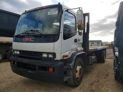 GMC t-Series salvage cars for sale: 2002 GMC T-6500 Flatbed Truck