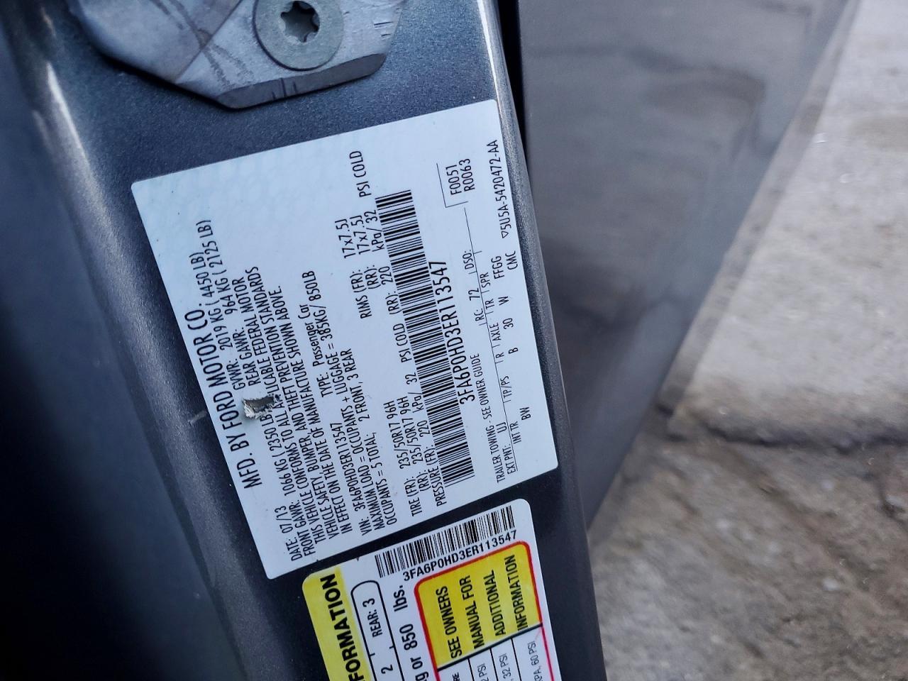 2014 Ford Fusion se