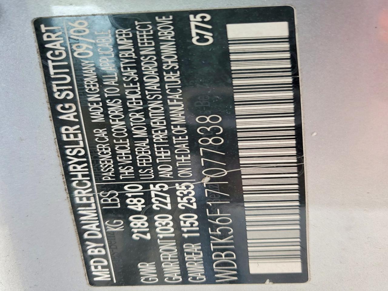 2007 Mercedes-Benz Clk 350