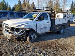 Salvage trucks for sale at Arlington, WA auction: 2017 Dodge Ram 4500 Contractors Body