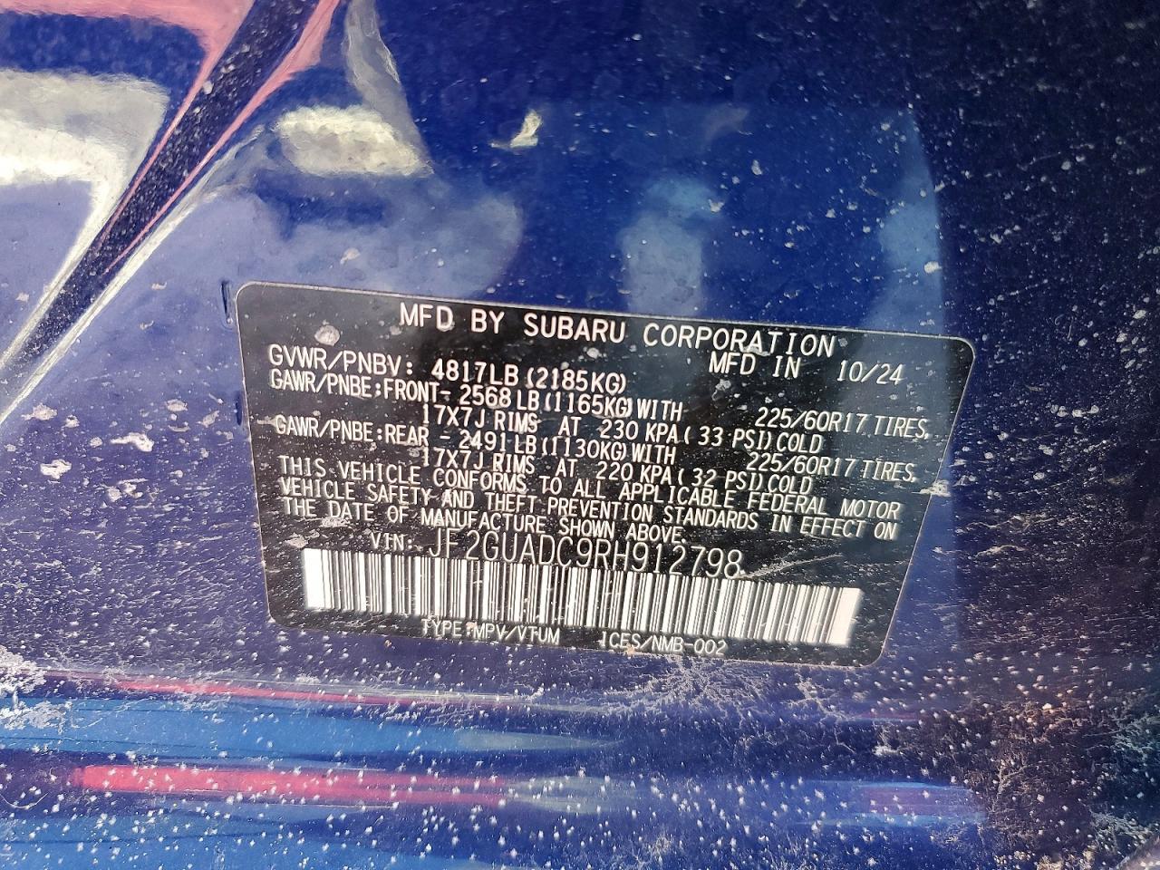 2024 Subaru Crosstrek Premium