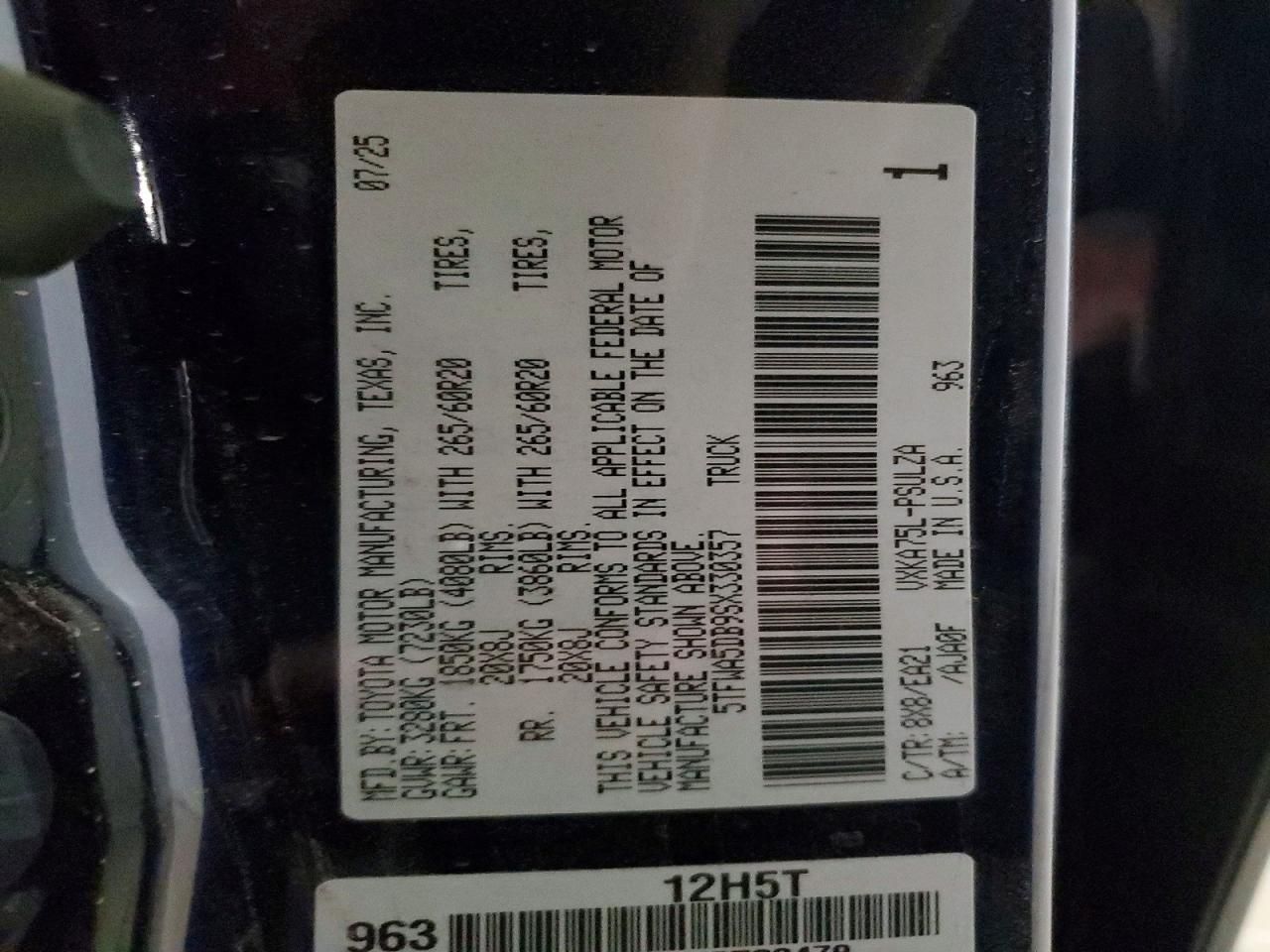 2025 Toyota Tundra Crewmax Limited