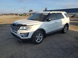 Vehiculos salvage en venta de Copart Woodhaven, MI: 2017 Ford Explorer xlt