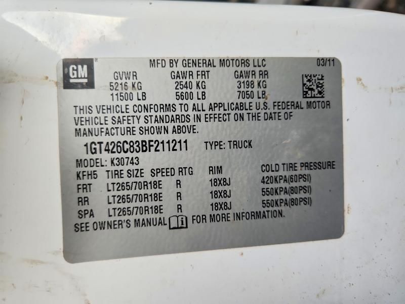 2011 GMC Sierra K3500 Denali