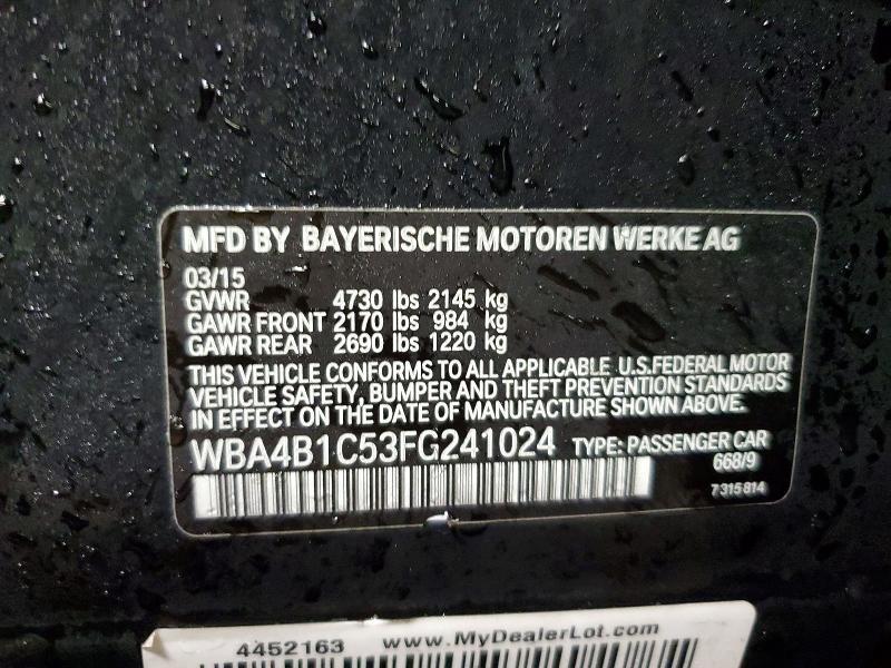 2015 BMW 435 i Gran Coupe
