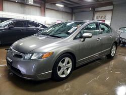 Honda Civic salvage cars for sale: 2008 Honda Civic ex