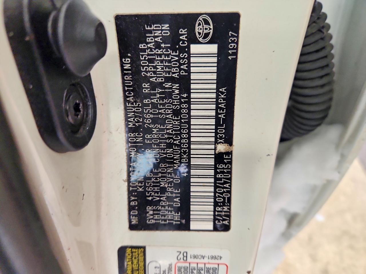 2006 Toyota Avalon xl