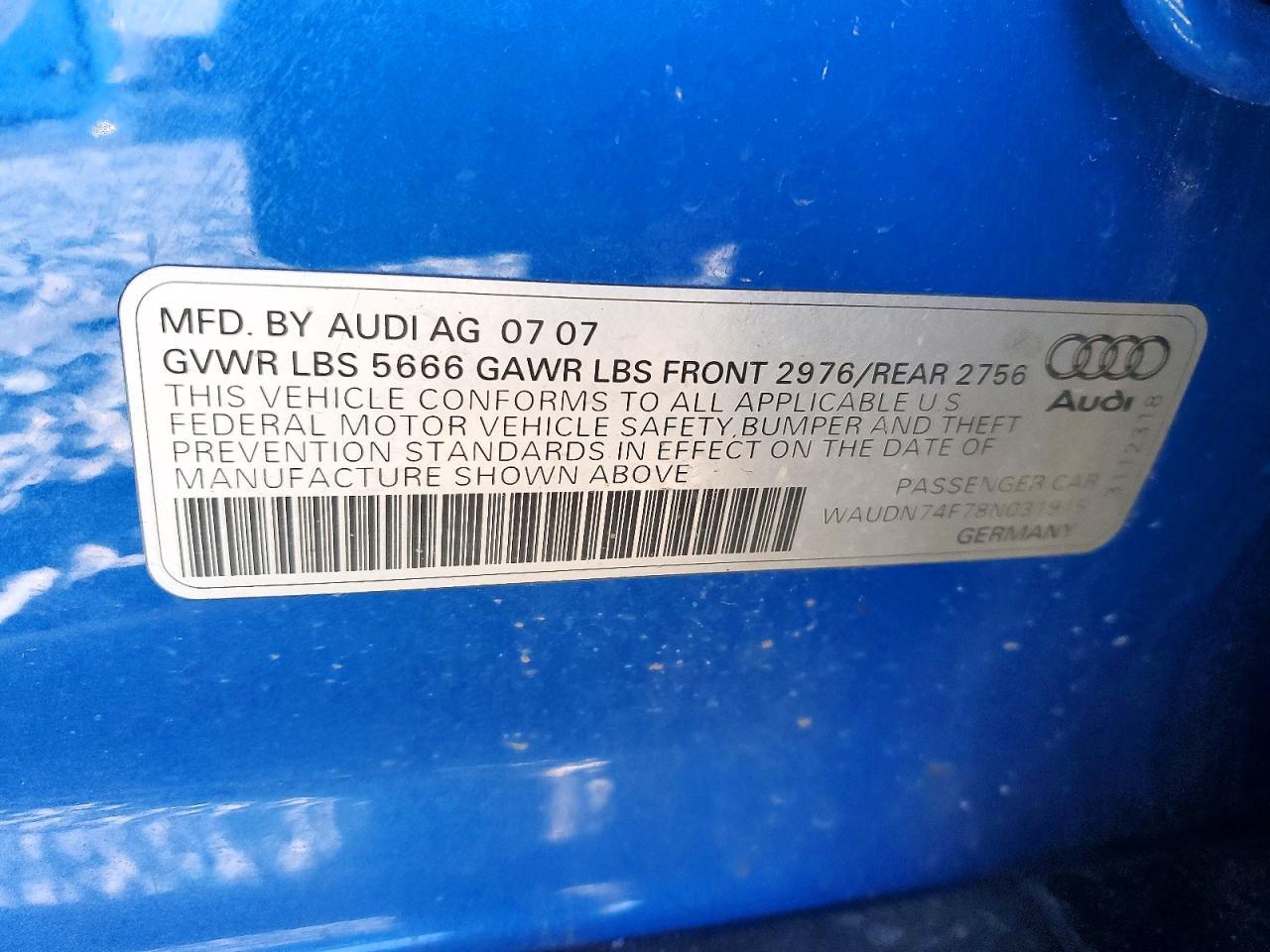 2008 Audi S6 Quattro