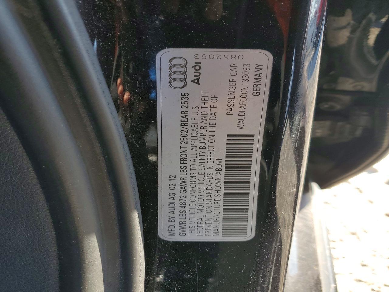 2012 Audi A6 Premium Plus