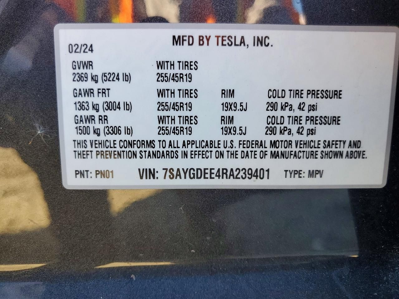 2024 Tesla Model y
