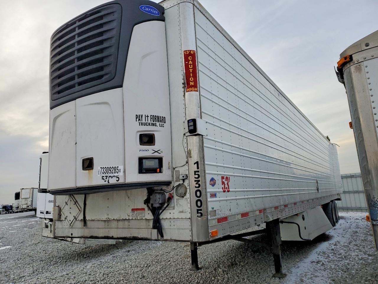 2015 Utili 2015 Uhzn Unknown-Refrigerated Van Trailer