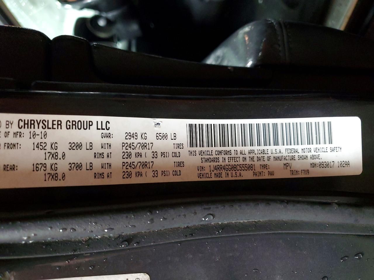 2011 Jeep Grand Cherokee Laredo