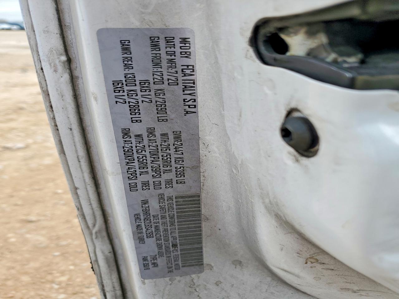 2020 Dodge RAM Promaster City