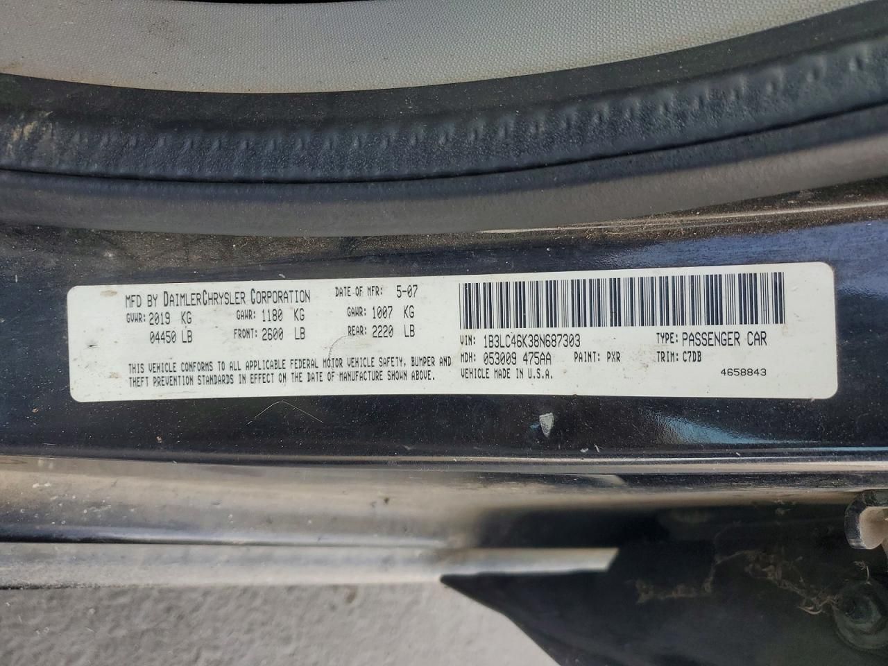 2008 Dodge Avenger se