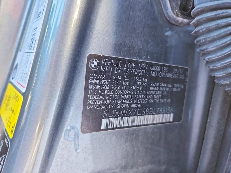 2011 BMW X3 Xdrive35i