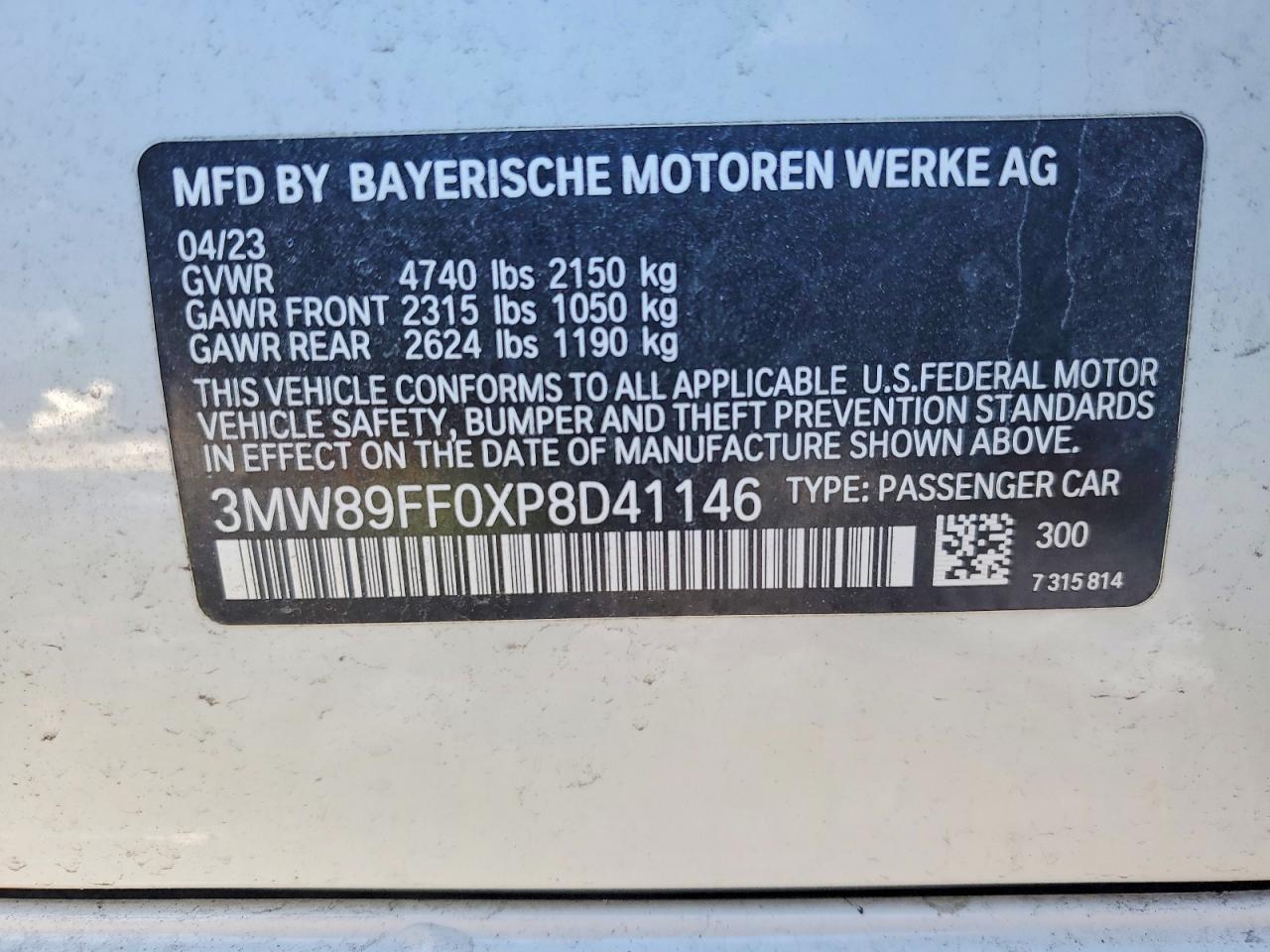 2023 BMW 330xi