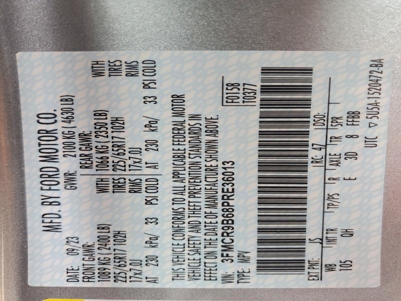 2023 Ford Bronco Sport big Bend