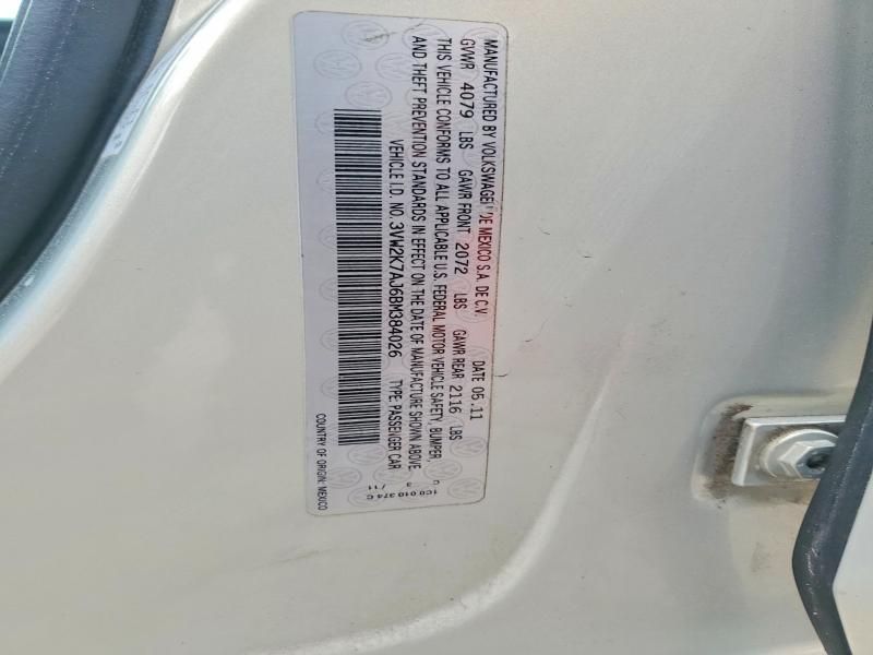 2011 Volkswagen Jetta Base