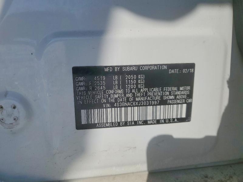 2018 Subaru Legacy 2.5i Premium