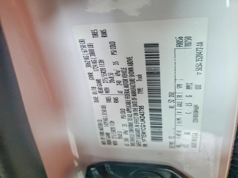 2018 Ford F150 Supercrew