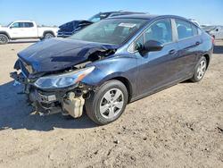 Salvage cars for sale from Copart Houston, TX: 2016 Chevrolet Cruze ls