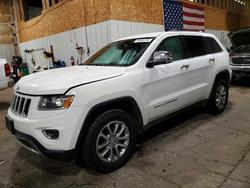 Jeep salvage cars for sale: 2016 Jeep Grand Cherokee Limited