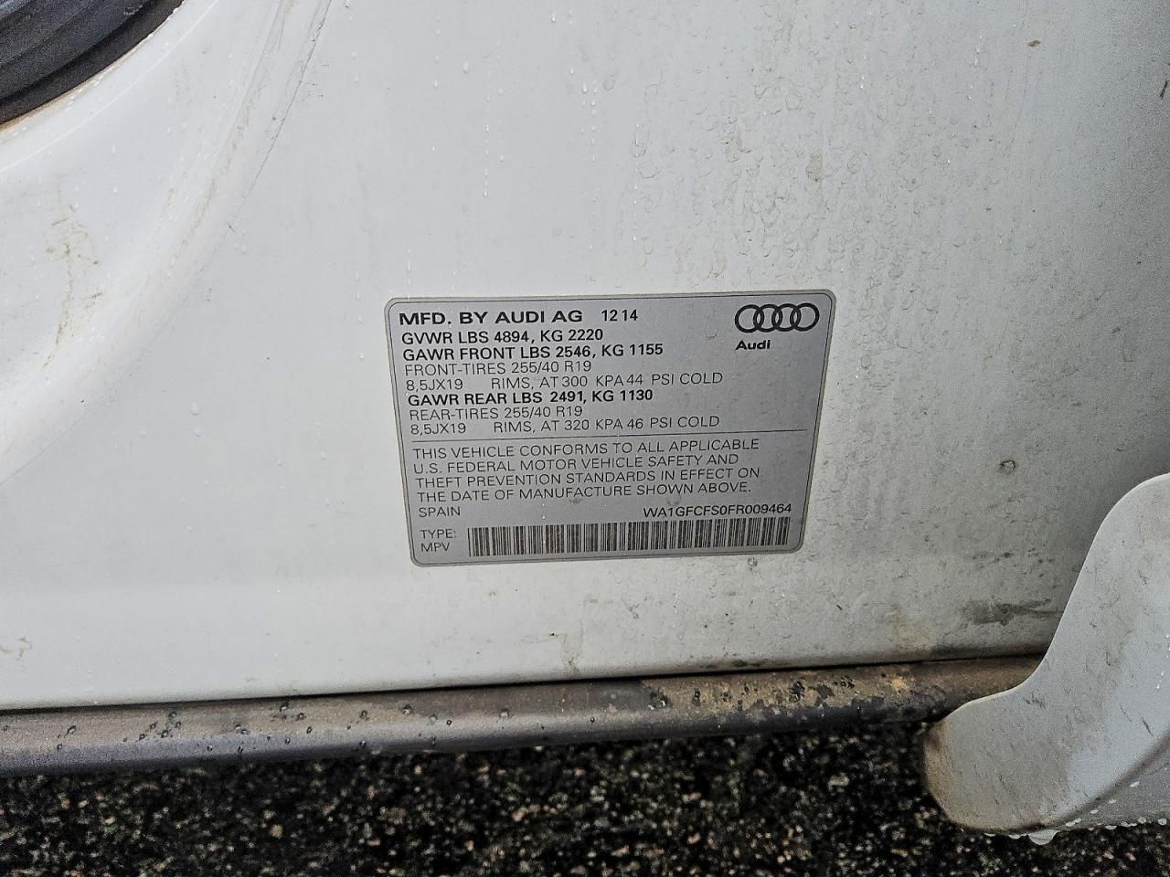 2015 Audi Q3 Prestige