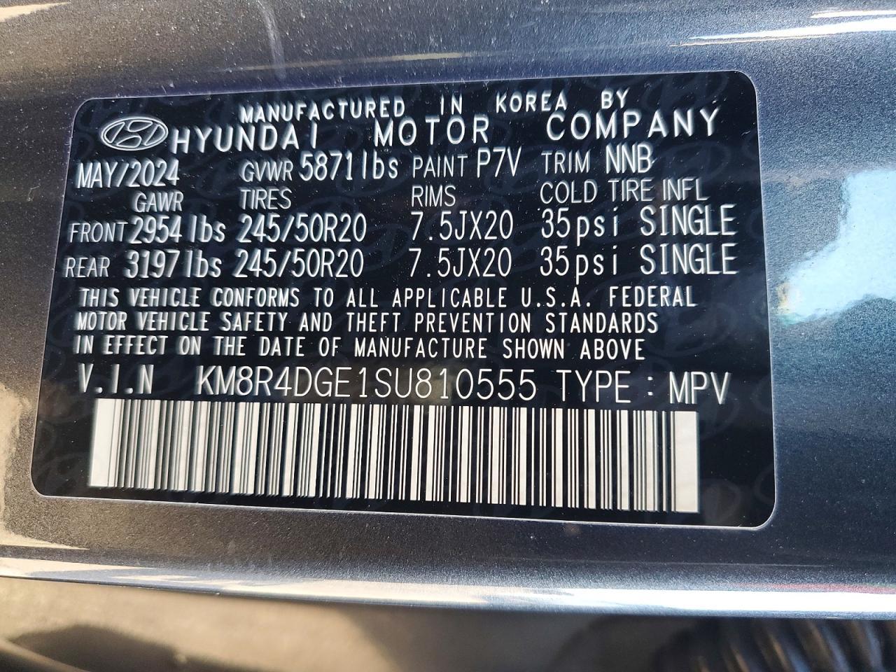 2025 Hyundai Palisade sel Premium