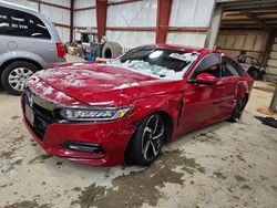 Honda salvage cars for sale: 2019 Honda Accord Sport
