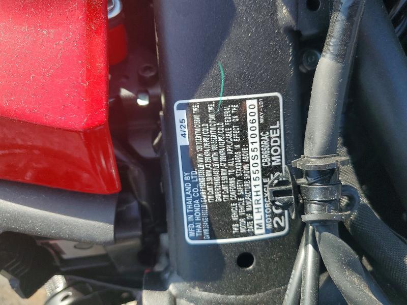 2025 Honda CBR650 R