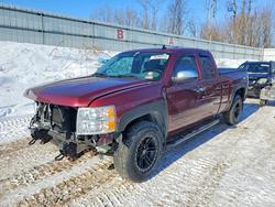 Salvage trucks for sale at Davison, MI auction: 2013 Chevrolet Silverado K1500 LS