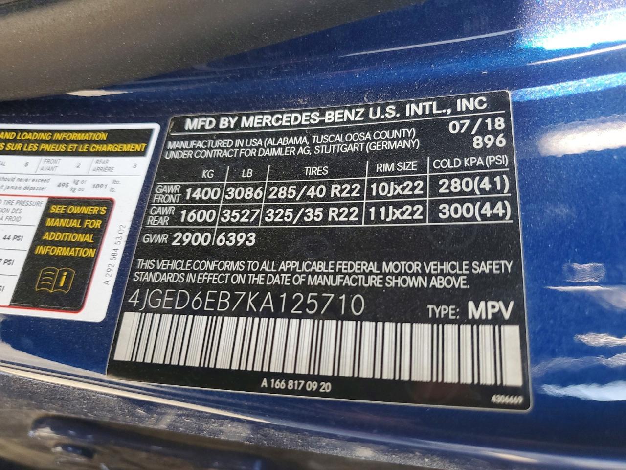 2019 Mercedes-Benz Gle Coupe 43 amg