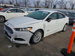 Salvage cars for sale from Copart Bridgeton, MO: 2016 Ford Fusion se Phev