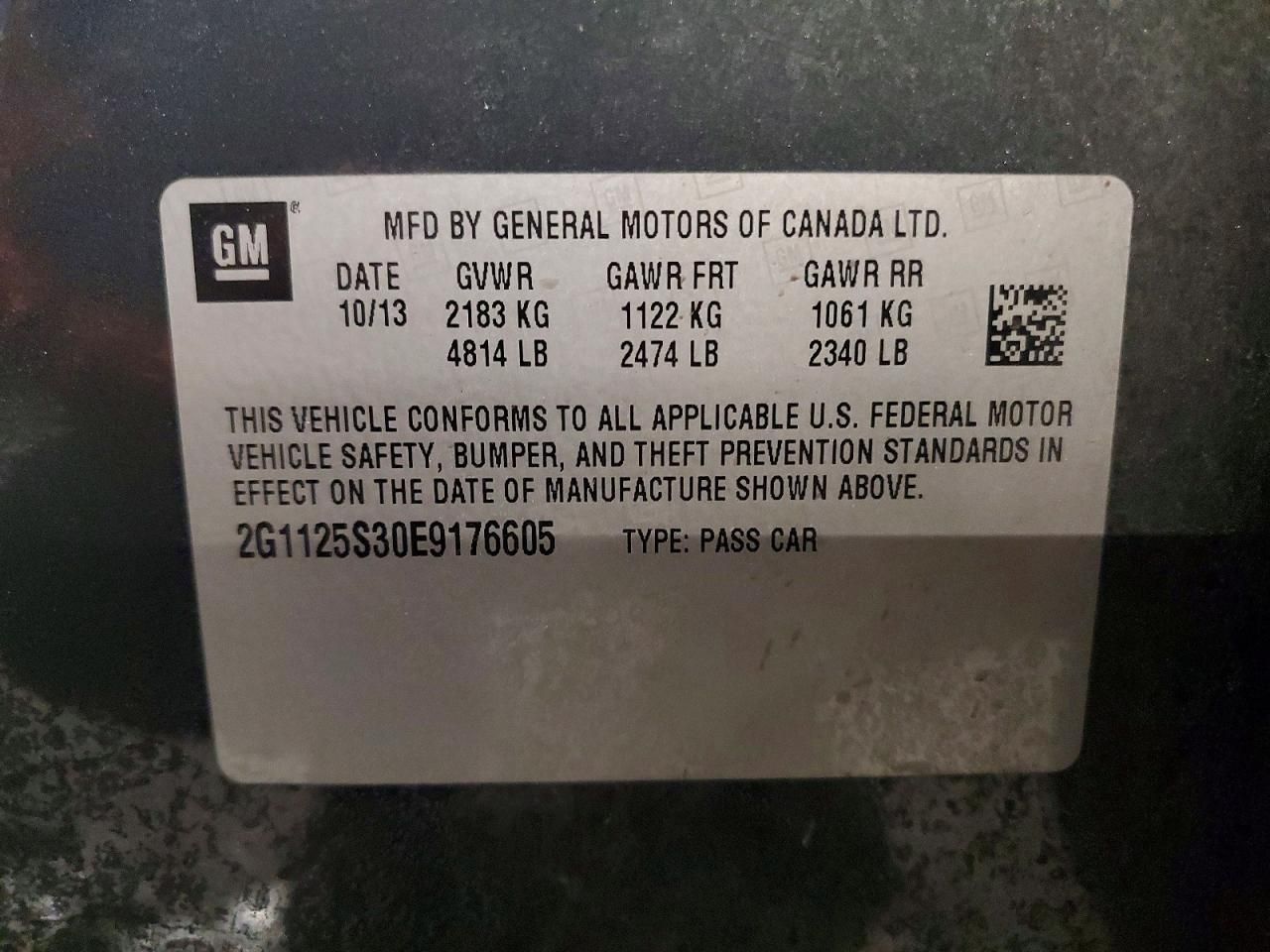 2014 Chevrolet Impala lt