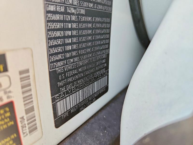 2018 Land Rover Range Rover Velar s