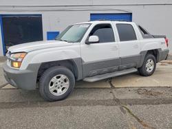 Chevrolet Avalanche salvage cars for sale: 2002 Chevrolet Avalanche K1500