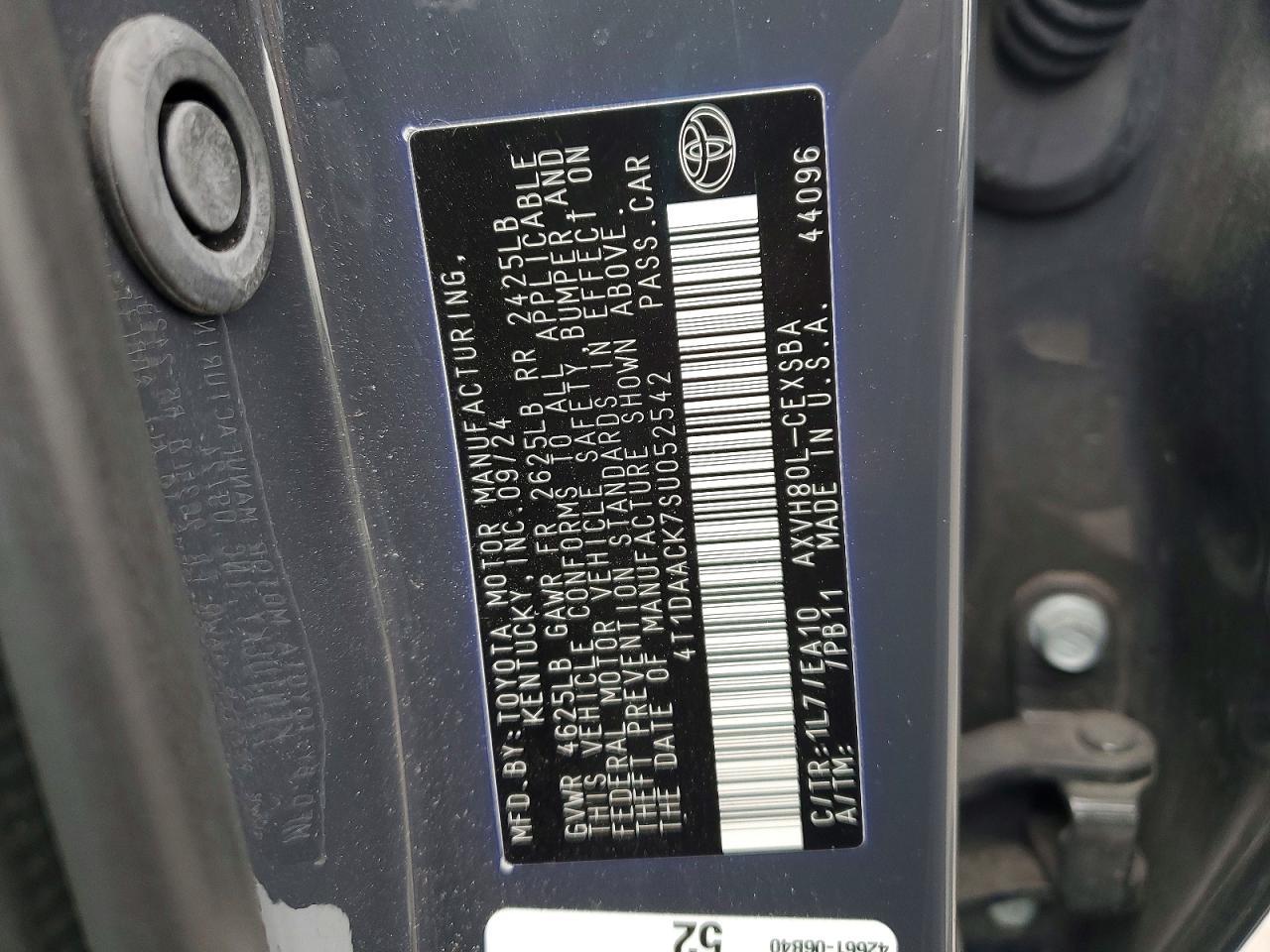 2025 Toyota Camry xse