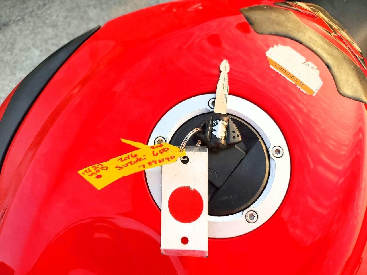 2016 Suzuki GSX-R600