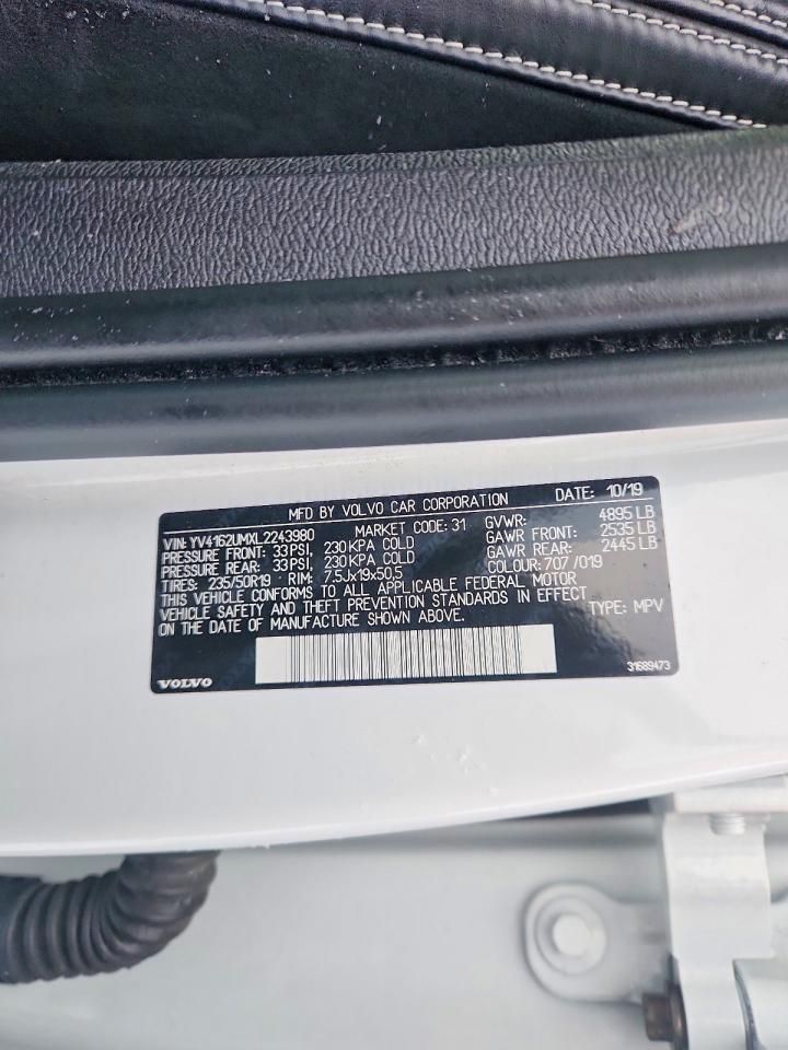 2020 Volvo Xc40 T5 R-design