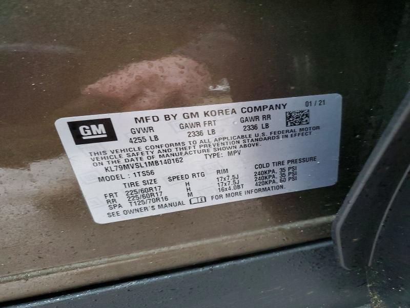 2021 Chevrolet Trailblazer Active