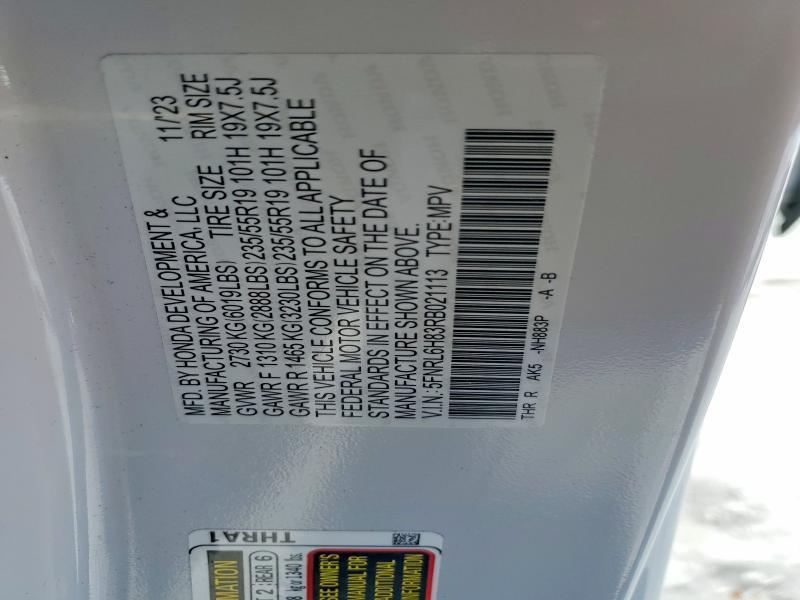 2024 Honda Odyssey Touring