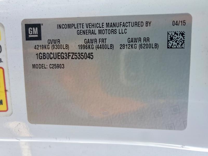 2015 Chevrolet Silverado Utility / Service Truck