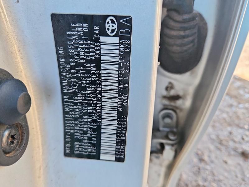 2019 Toyota Corolla l