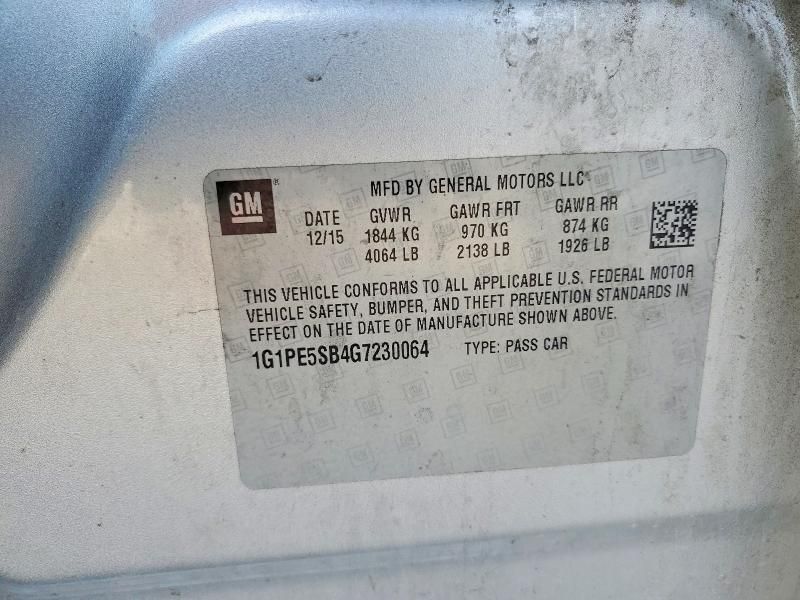 2016 Chevrolet Cruze Limited lt