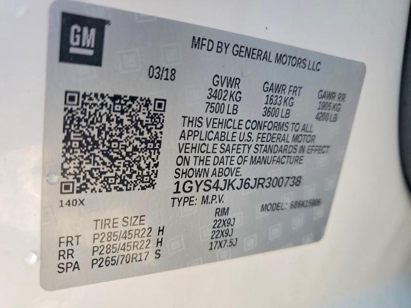 2018 Cadillac Escalade esv Premium Luxury