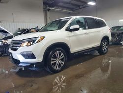 Honda salvage cars for sale: 2016 Honda Pilot Exln