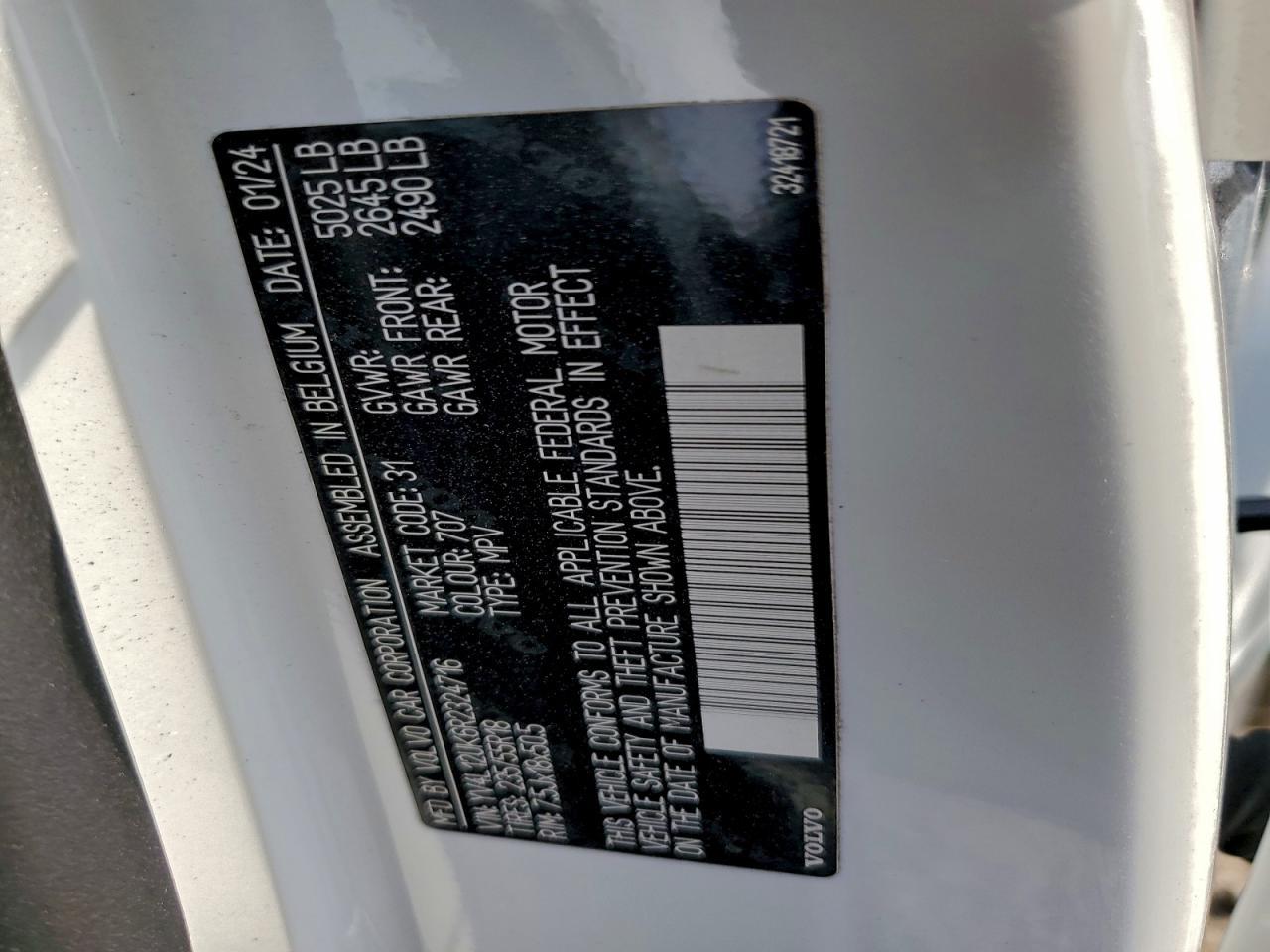 2024 Volvo Xc40 Core